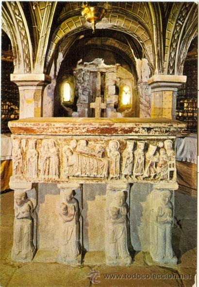 Postales: ***RODA DE ISABENA*** - SARCOFAGO DEL OBISPO - Foto 1