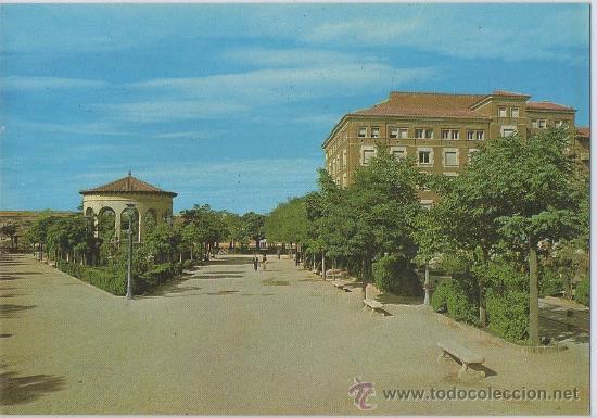 Postales: TARJETA POSTAL PARQUE DE LA GLORIETA TERUEL - Foto 1