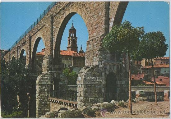 Postales: TARJETA POSTAL LOS ARCOS ACUEDUCTO TERUEL