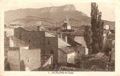 Postales: POSTAL JACA PE&Ntilde;A DE OROEL - Foto 1