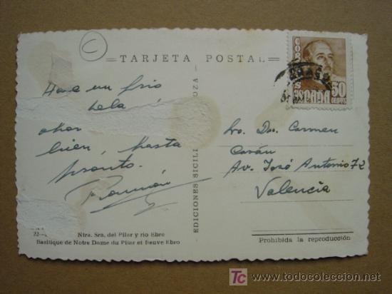 Postales: ZARAGOZA - Foto 2