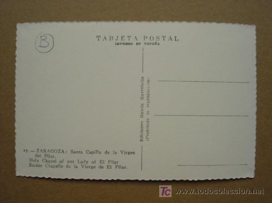 Postales: ZARAGOZA - Foto 2