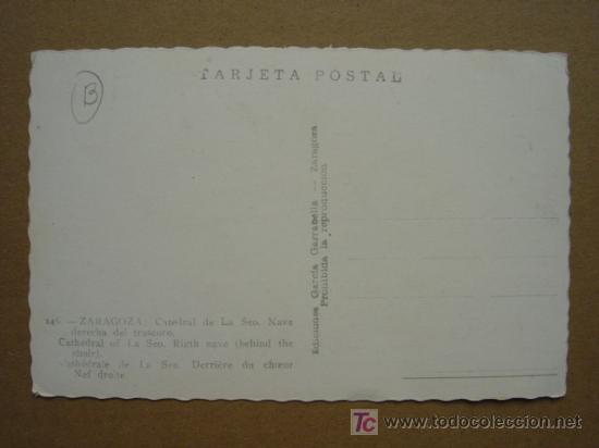 Postales: ZARAGOZA - Foto 2