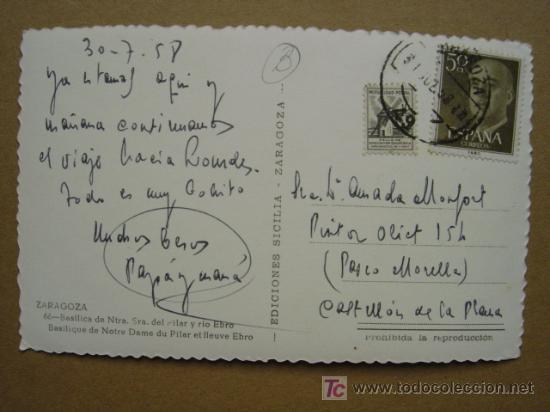 Postales: ZARAGOZA - Foto 2