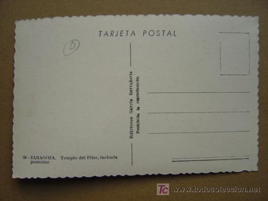 Postales: ZARAGOZA - Foto 2
