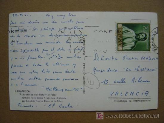 Postales: ZARAGOZA - Foto 2