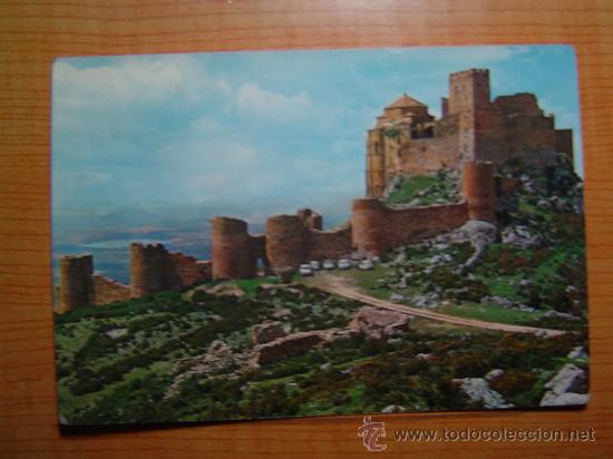 Postales: POSTAL LOARRE (HUESCA) EL CASTILLO ESCRITA - Foto 1