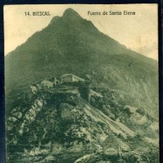 Postales: BIESCAS (HUESCA) : F. DE LAS HERAS Nº 14 - FUERTE DE SANTA ELENA