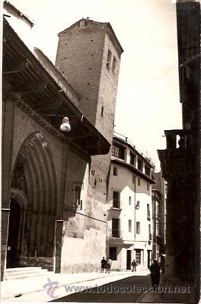 Postales: POSTAL JACA TORRE INCLINADA DE S. PEDRO - Foto 1