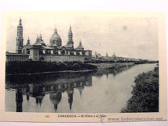 Postales: POSTAL DE ZARAGOZA DE LOS A&Ntilde;OS 20 - Foto 1