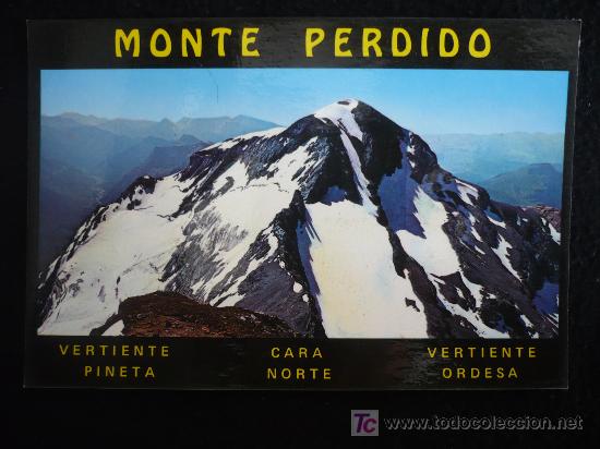 Postales: ARAGON. SIN CIRCULAR. MONTE PERDIDO - Foto 1