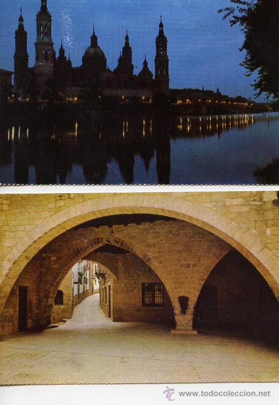 Postales: ZARAGOZA - 2 POSTALES - - Foto 1