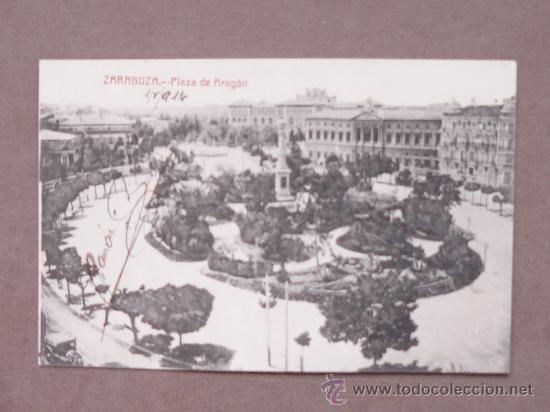 Postales: ZARAGOZA Plaza de Arag&oacute;n - Foto 1