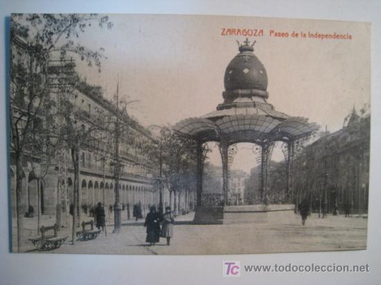 Postales: ZARAGOZA: PASEO DE LA INDEPENDENCIA (THOMAS) - Foto 1