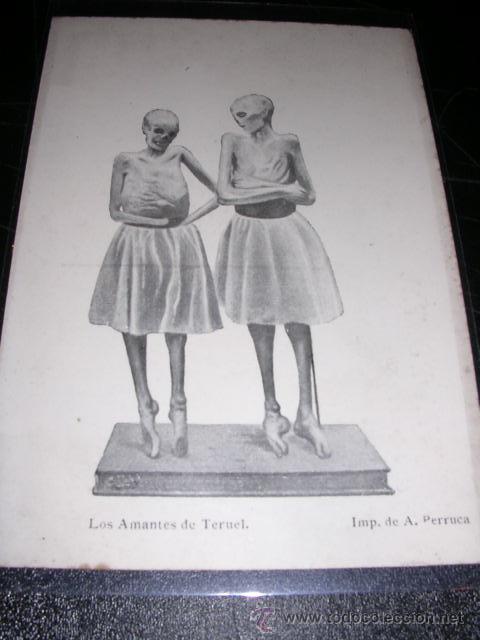 Postales: TERUEL - LOS AMANTES DE TERUEL , IMP. DE A. PERRUCA - Foto 1
