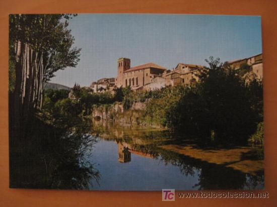 Postales: MANZANERA (TERUEL).   RIO Y ARRABAL - Foto 1