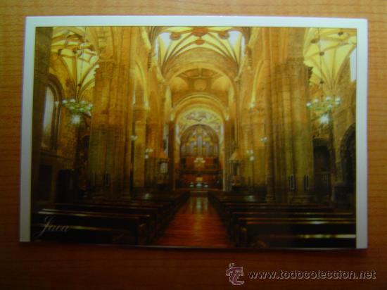 Postales: POSTAL JACA CATEDRAL DE JACA SIN CIRCULAR - Foto 1
