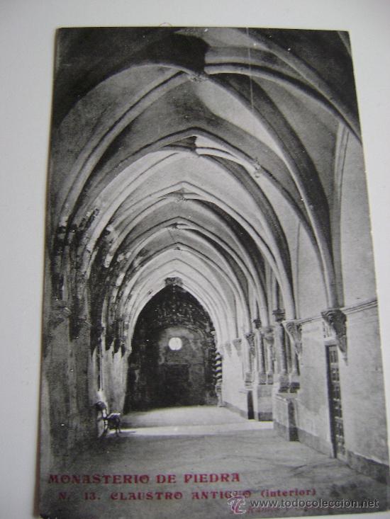 Postales: MONASTERIO DE PIEDRA.CLAUSTRO ANTIGUO(INTERIOR).03066 - Foto 1
