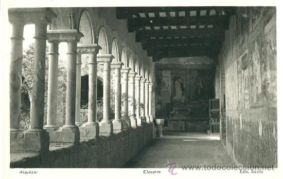Postales: HUESCA. ALQU&Eacute;ZAR. CLAUSTRO. - Foto 1