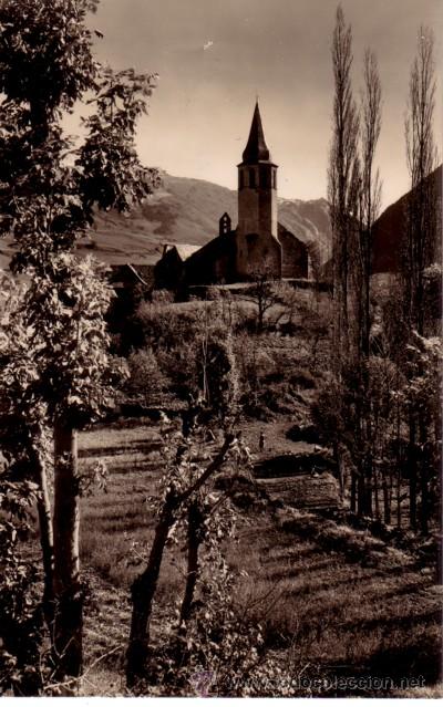 Postcards: N&ordm; 002961 POSTAL VALLE DE ARAN CATALU&Ntilde;A IGLESIA DE UNYA