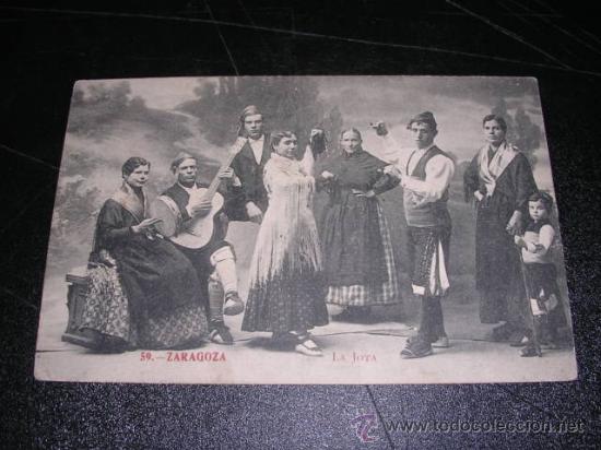 Postales: 59 ZARAGOZA , LA JOTA - Foto 1