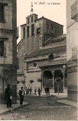 Postales: POSTAL JACA LA CATEDRAL - Foto 1