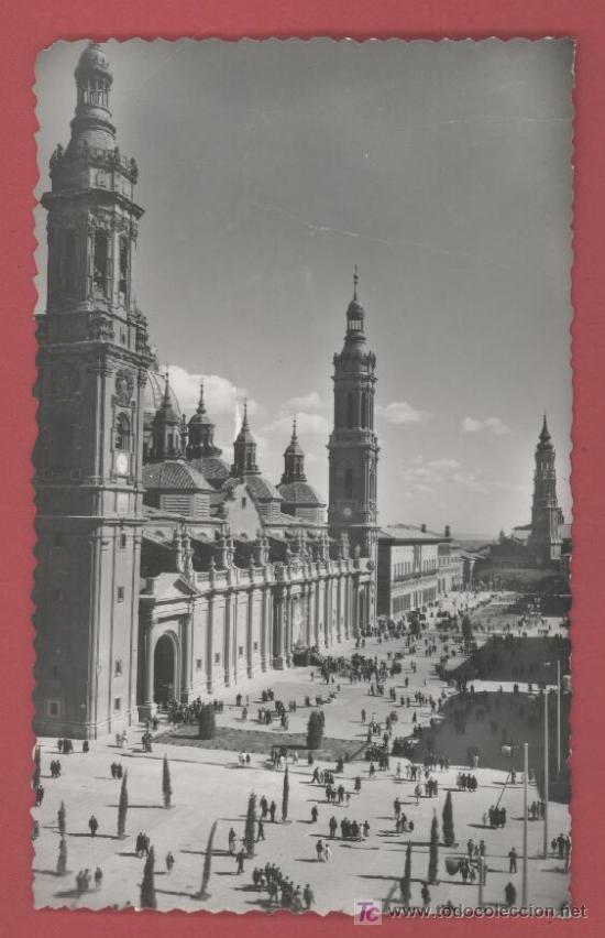 Postales: Zaragoza - El Pilar - A&ntilde;o 1959 - Foto 1