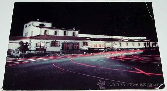 Postcards: ANTIGUA FOTO POSTAL HOSTAL DEL CIERVO - LOS MONEGROS - ED. FOURNIER - CIRCULADA.