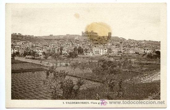 Postales: 1. Valderrobres. Vista general. Teruel. Nueva - Foto 1