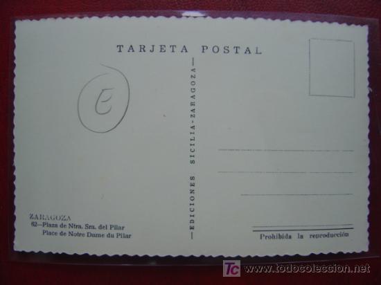 Postales: ZARAGOZA - Foto 2