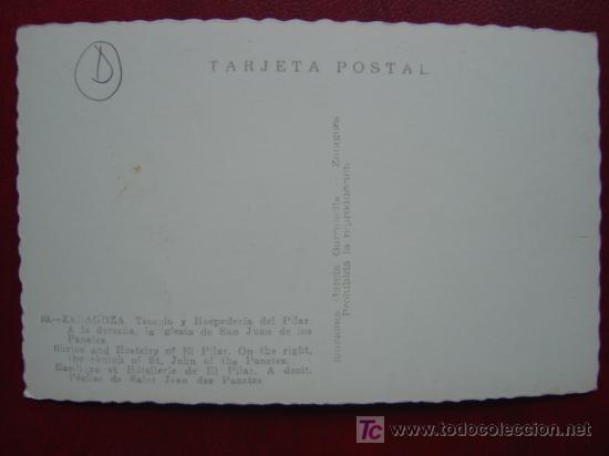 Postales: ZARAGOZA - Foto 2