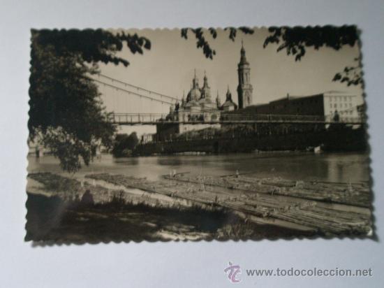 Postales: Postal de Zaragoza, escrita - Foto 1