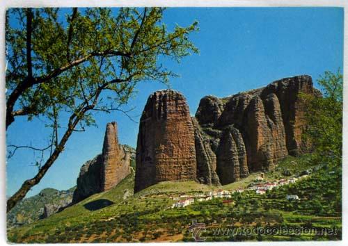 Cartes Postales: Postal Mallos de Riglos ruta a Francia 1971