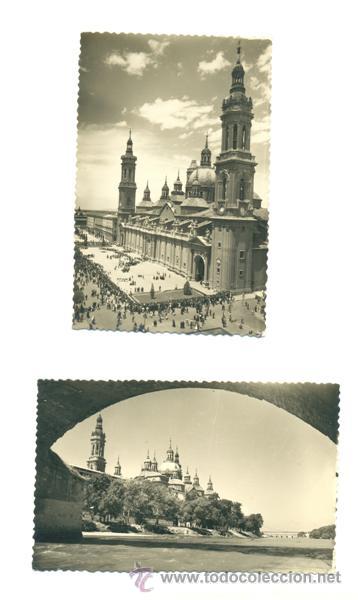 Postales: 2 postales ZARAGOZA - Foto 1
