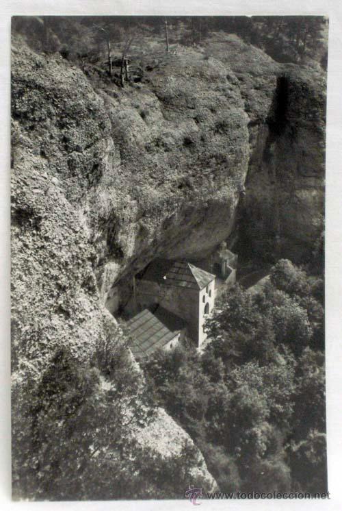 Cartes Postales: Postal San Juan de la Pe&ntilde;a monasterio viejo 1960