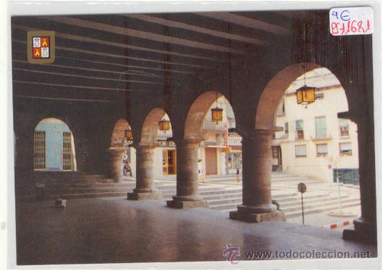 Postales: (PS-11681)POSTAL DE MONZON(HUESCA)-PORCHES AYUNTAMIENTO