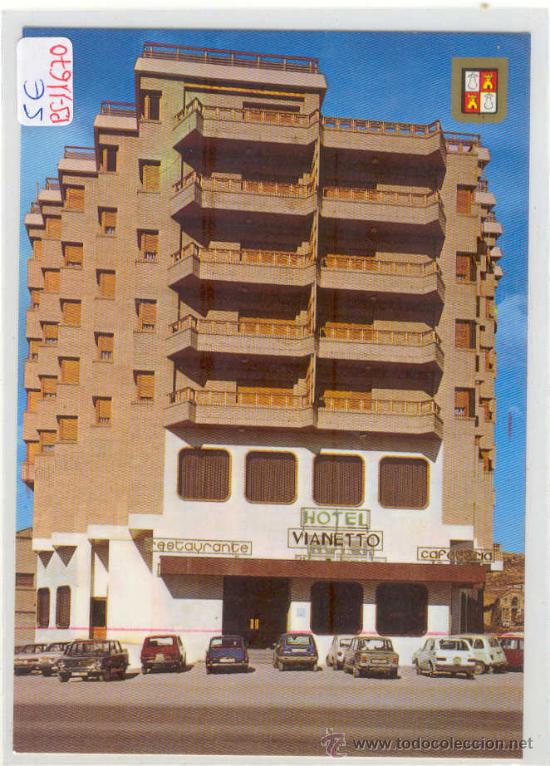 Postales: (PS-11670)POSTAL DE MONZON(HUESCA)-HOTEL VIANETTO