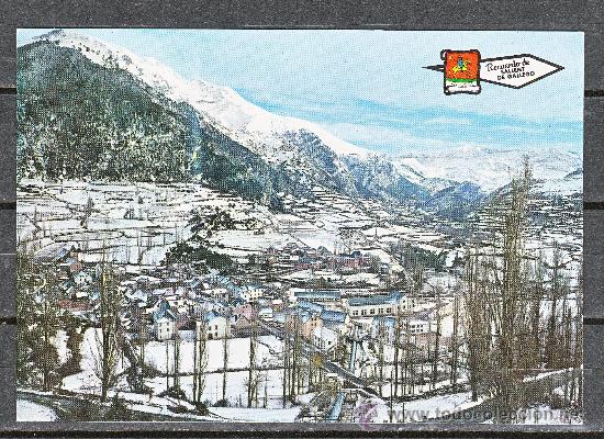 Postales: SALLENT DE GALLEGO. VISTA PARCIAL