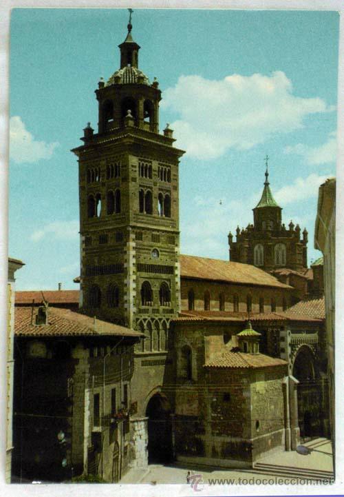 Postales: Postal Teruel Torre de la catedral 1962 - Foto 1