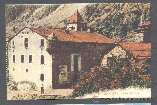 Postales: ANDORRA CASA LA VALL - Foto 1