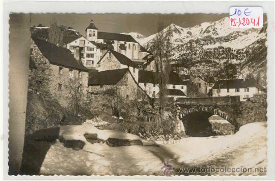 Postales: (PS-12041)POSTAL DE SALLENT DE GALLEGO-VISTA PARCIAL