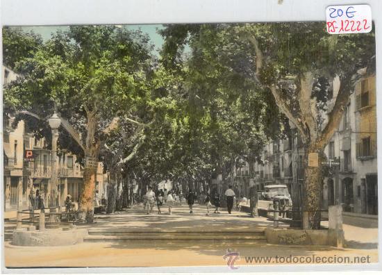 Postales: (PS-12222)POSTAL DE BARBASTRO-PASEO DEL GENERALISIMO - Foto 1