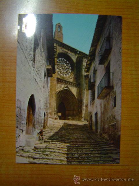 Postales: POSTAL VALDERROBRES ( TERUEL) IGLESIA SIN CIRCULAR - Foto 1