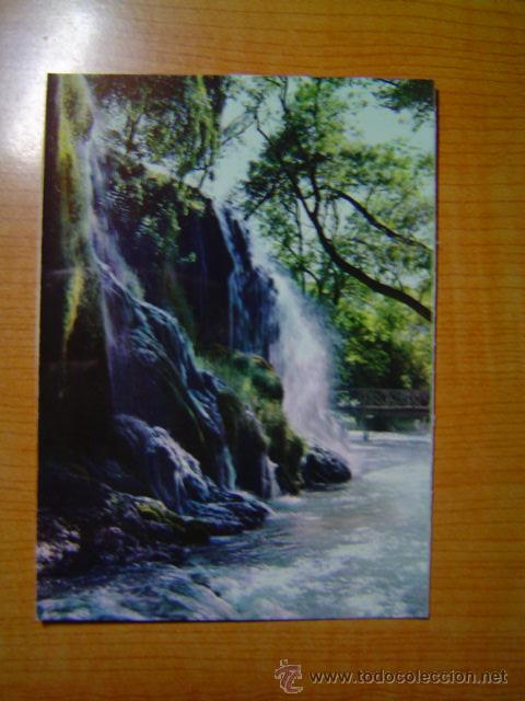 Postales: POSTAL MONASTERIO DE PIEDRA (ZARAGOZA) CASCADA DE EL IRIS SIN CIRCULAR - Foto 1