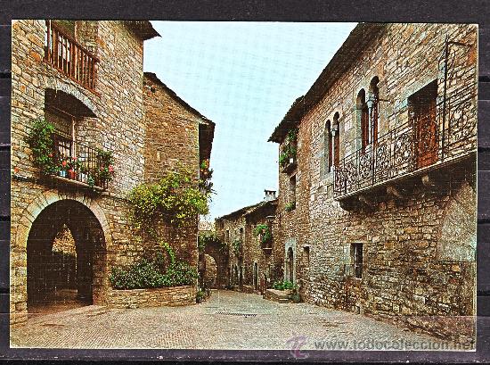 Postales: N&ordm; 15 - AINSA (HUESCA). PIRINEO ARAGON&Eacute;S. PLAZA DE SAN SALVADOR