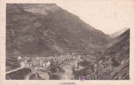 Postales: ANTIGUA POSTAL : CANFRANC. Ed F.de las Heras n&ordm;1