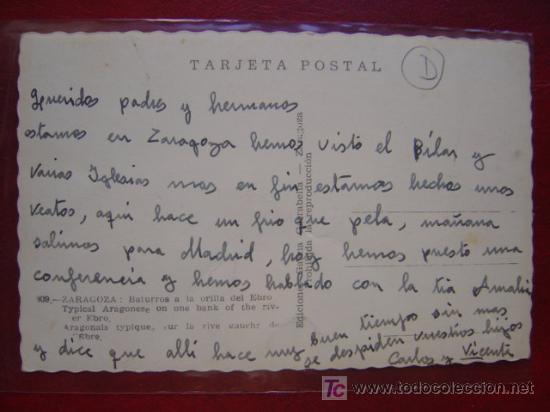 Postales: ZARAGOZA - Foto 2
