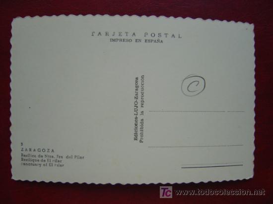 Postales: ZARAGOZA - Foto 2