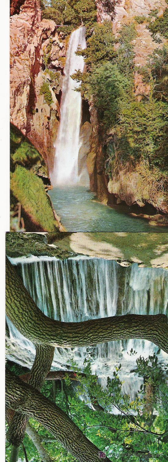 Postales: MONASTERIO DE PIEDRA - 2 POSTALES - - Foto 1