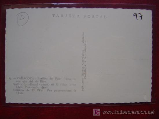 Postales: ZARAGOZA - Foto 2